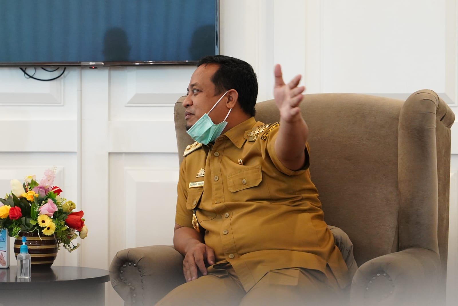 Andi Sudirman Sulaiman Ikuti Rapat Paripurna DPRD Sulsel