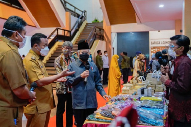 Plt Gubernur Sulsel Dipuji Wapres saat Kunker ke Sulsel