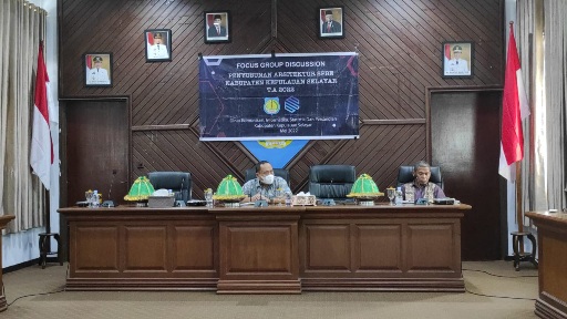 Dinas Kominfo Selayar Gelar FGD Tentang Sistem Arsitektur