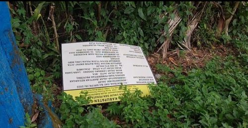 Proyek Nyebrang tahun di sinjai