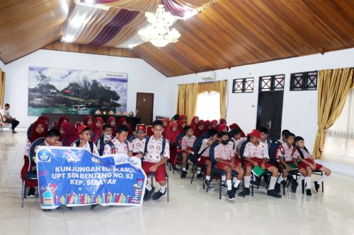 UPT SDI Benteng Nomor 62 Kepulauan Selayar geruduk Gedung Dewan Kerajinan Nasional Daerah