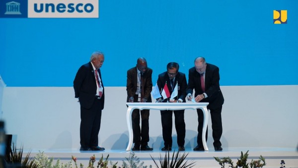 Indonesia, WWC, dan UNESCO Teken MoU Penyelenggaraan World Water Forum