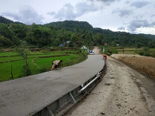 Pemprov Lanjutkan Penanganan Ruas Minasatene di Pangkep