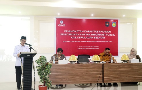 Dinas Kominfo Selayar Gelar Bimtek Peningkatan Kapasitas PPID