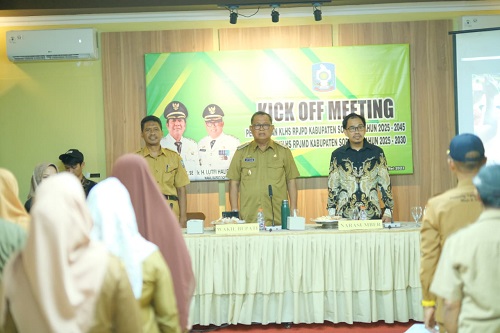 Pemkab Soppeng Gelar Kick Off Meeting KLHS