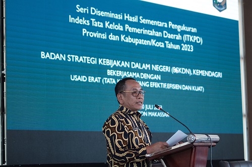 Pemprov Sulsel Apresiasi Diseminasi ITKPD Mendagri