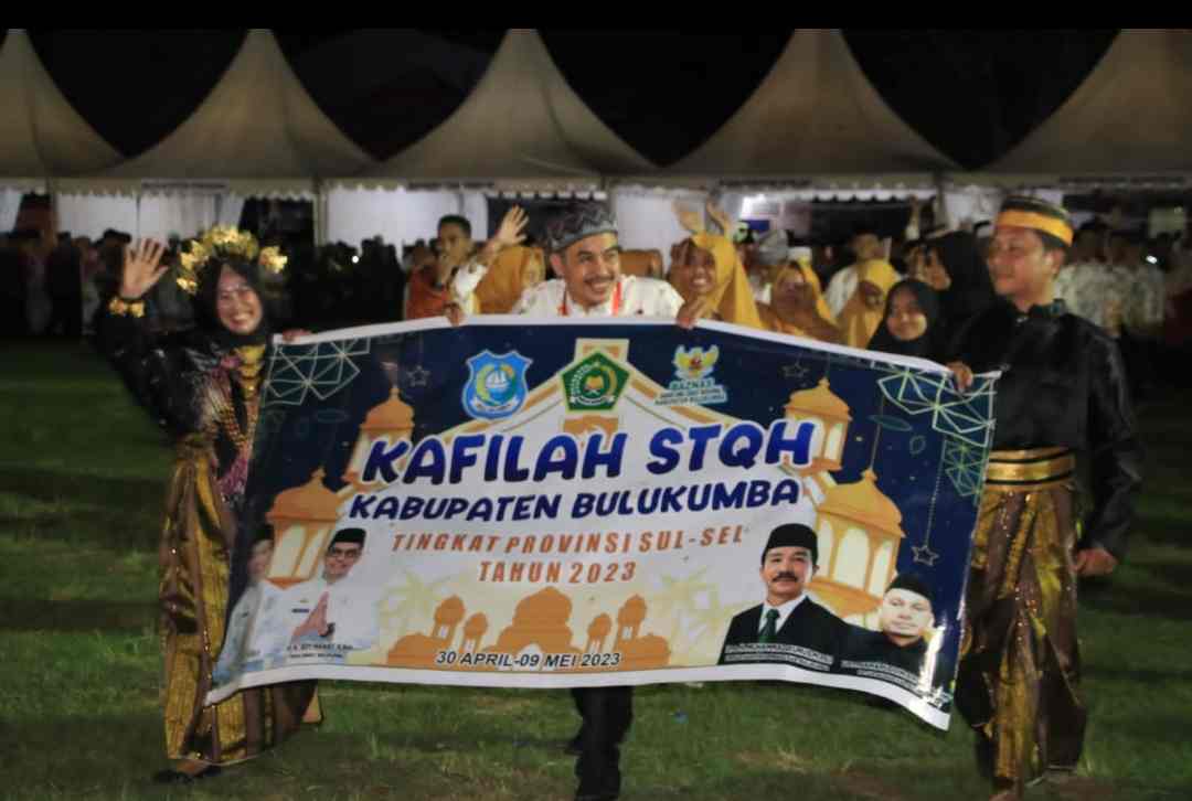 Wakil Bupati Bulukumba Hadiri Pembukaan STQH Tingkat Sulsel di Selayar