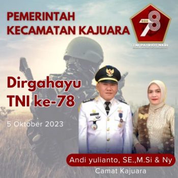 Ucapan HUT TNI ke-78