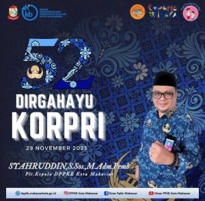 Plt Kadis PPKB Syahruddin Sampaikan Ucapan Selamat Hari KORPRI ke-52 Tahun