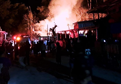 kebakaran rumah di selayar