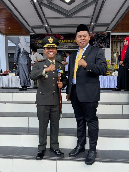 HUT TNI ke-79 Anggota DPRD Selayar Yusril Mahendra sampaikan apresiasi