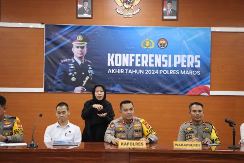 Polres Maros Raih Penghargaan Nasional, Kapolres Ungkap Pencapaian Gemilang 2024