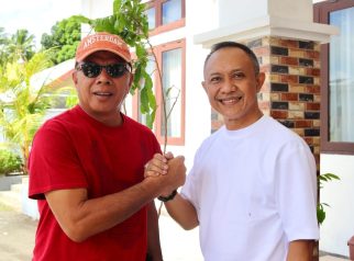 Bupati Bulukumba Andi Utta dan Bupati Selayar Muhammad Natsir Ali