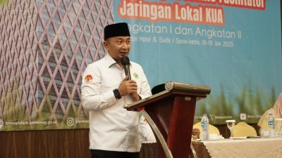 Kemenag Latih 100 Kepala KUA Jadi Fasilitator Jejaring Lokal