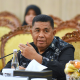 Anggota Komisi II DPR RI Esthon Leyloh Foenay bukabaca