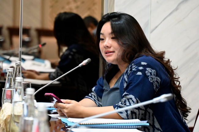 Anggota Komisi XI DPR RI Hillary Brigitta Lasut