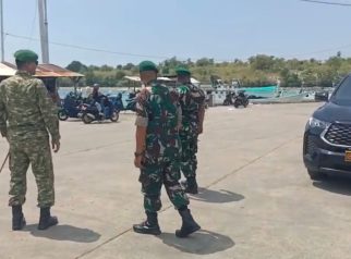 Dandim Selayar Sidak Arus Balik Lebaran 1447 H