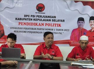 PDI-P Selayar Mulai Menyusun Kekuatan Politik