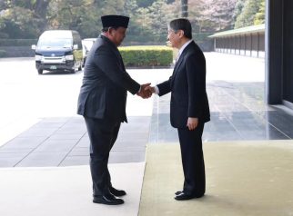 Presiden Prabowo Temui Naruhito di Jepang