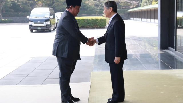 Presiden Prabowo Temui Naruhito di Jepang
