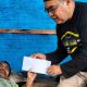 Warga Je'netallasa Barat, Desa Je'netallasa, Kecamatan Bangkala, Kabupaten Jeneponto, Dg. Sangkala menderita lumpuh.