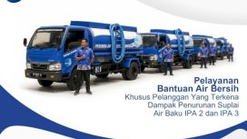 Perumda Air Minum Kota Makassar mengerahkan armada mobil tangki menyusul penurunan suplai air baku dari IPA 2 dan IPA 3 yang berdampak pada distribusi air di sejumlah wilayah.