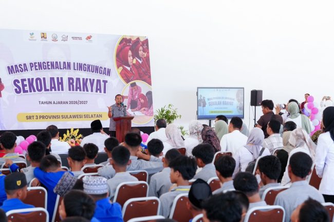270 Siswa dari 15 Daerah Mulai Belajar di Sekolah Rakyat Sulsel