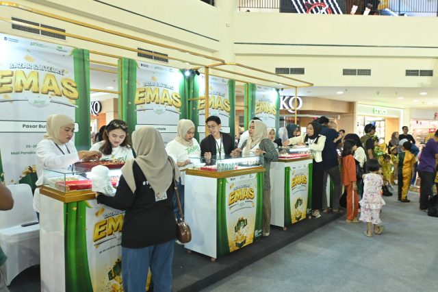 Melalui penyelenggaraan Pameran UMKM, Bazar Emas dan peringatan Hari Anak Nasional 2026, Pegadaian menegaskan komitmennya dalam mendorong pemberdayaan UMKM, meningkatkan literasi investasi emas serta memperkuat ekonomi kerakyatan. (foto/hmspegadaian)