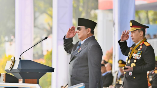 Pesan Presiden Prabowo kepada Polri