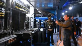 Presiden Prabowo Tinjau Pameran Bhayangkara