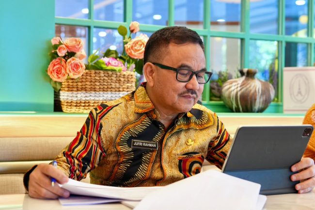 Sekretaris Daerah Provinsi Sulawesi Selatan Jufri Rahman