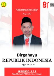 Wakil Ketua DPRD Selayar Arfianto