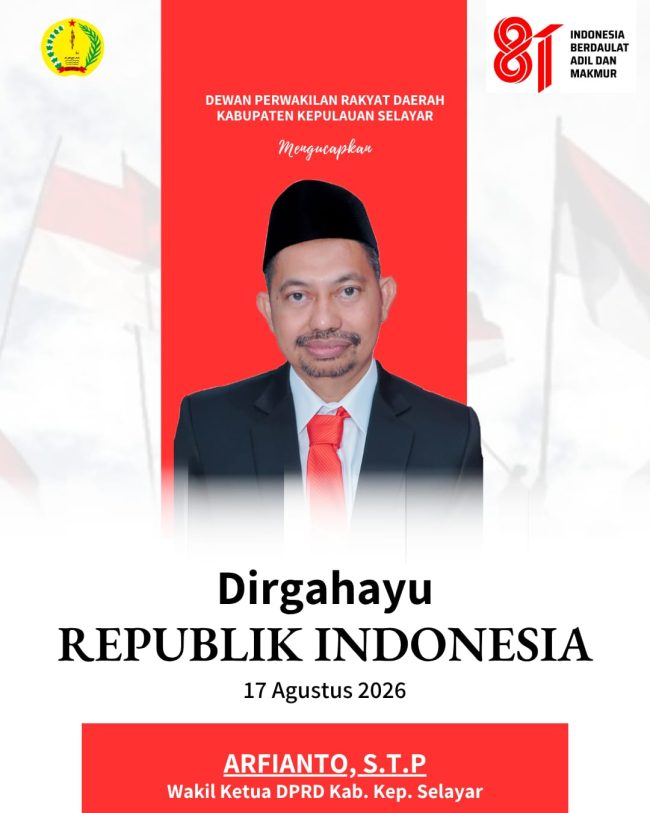 Wakil Ketua DPRD Selayar Arfianto