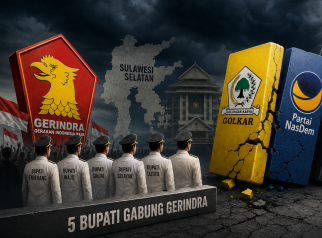 Lima Bupati Sulsel Membelot, Golkar–NasDem di Ujung Tekanan