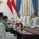 Presiden Prabowo Subianto menerima Panglima TNI Jenderal Agus Subiyanto dan Wakil Panglima TNI Jenderal Tandyo Budi Revita