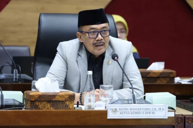 Ketua Komisi X DPR RI, Agung Widyantoro