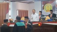 Politisi PDIP Tamrin S Resmi Kuasai Kursi Dewan Awiluddin Sihak